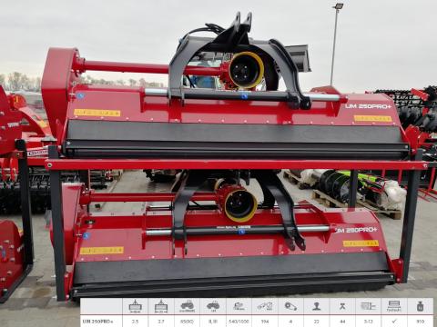 Mulcsozó,  Szárzúzó FPM UM 250 PRO+ Mulcsozó,  Szárzúzó FPM UM 250 PRO+