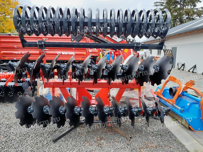 Akciós Janpol 2,5 m rövidtárcsa ékgyűrűs hengerrel