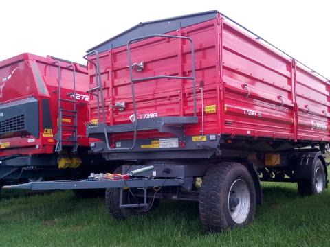 Metal Fach pótkocsi T739A 14 t állattartó és kertészeti pályázatokhoz Metal Fach pótkocsi T739A 14 t állattartó és kertészeti pályázatokhoz
