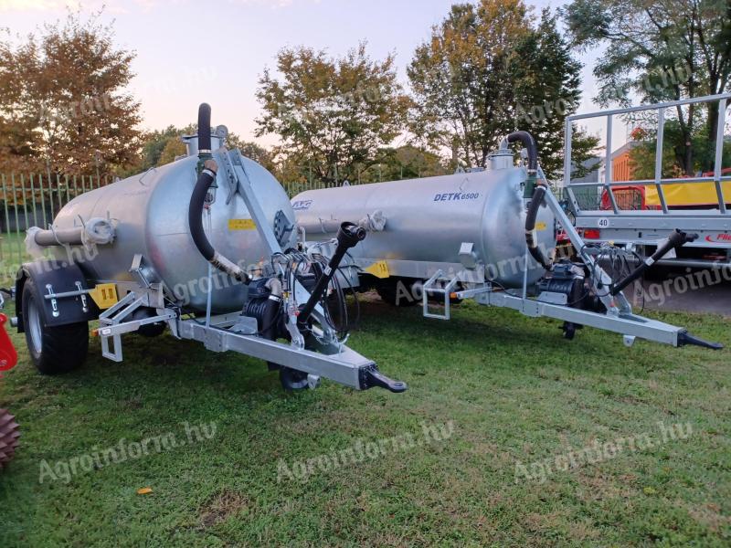 Detk 5000 szippantó tartálykocsi készletről