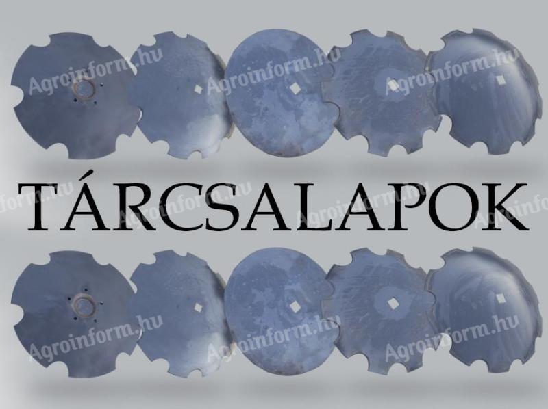 Tárcsalapok széles választékban a Dorkertől