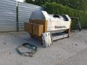 Szőlőprés Hobbi Fermeth7 INOX – 700 liter, saválló kosárral