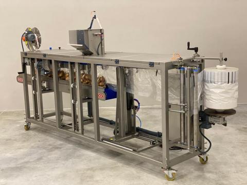 SORPAC FW-01/10k fólia zacskó automata csomagoló gép SORPAC FW-01/10k fólia zacskó automata csomagoló gép