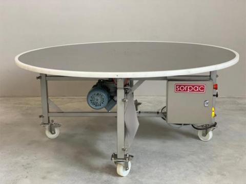 SORPAC Körasztal,  csomagoló asztalok