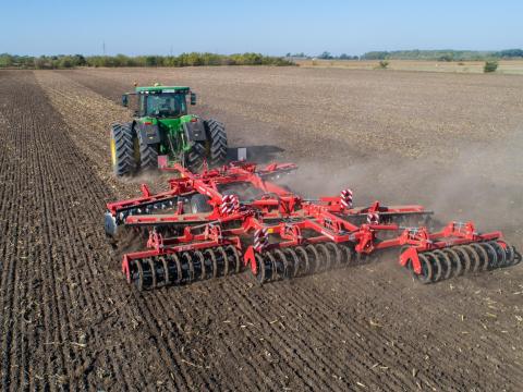 Kühne KNU U-profilú elmunkáló berendezés nehéztárcsához Kühne KNU U-profilú elmunkáló berendezés nehéztárcsához