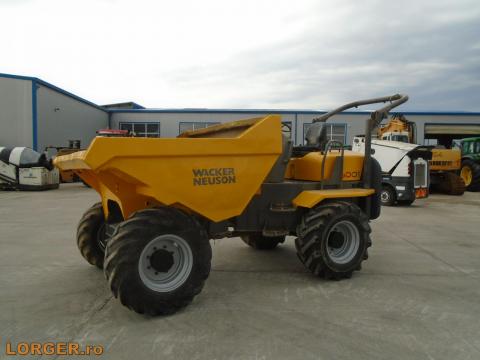 6 tonnás Wacker Neuson 6001 dömper 6 tonnás Wacker Neuson 6001 dömper