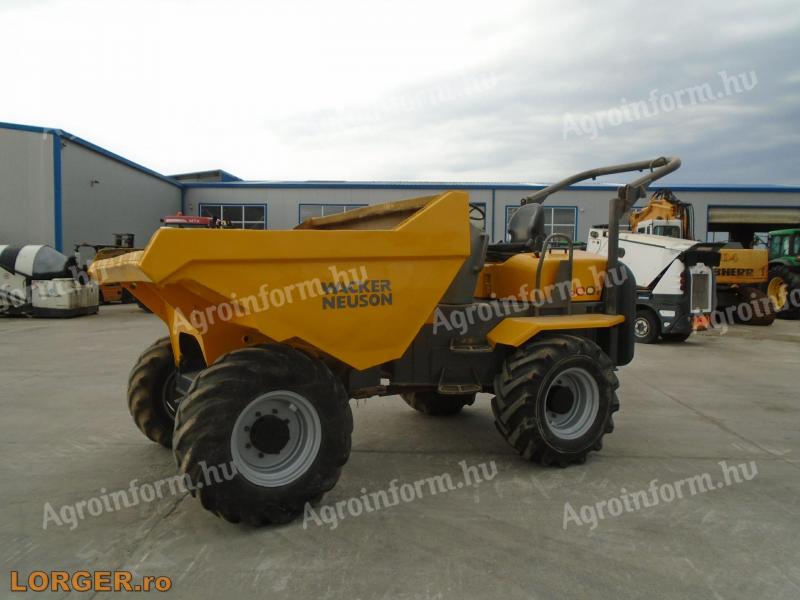 6 tonnás Wacker Neuson 6001 dömper