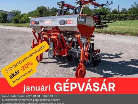 GÉPVÁSÁR -20% I Özduman I Sorközművelő kultivátor I 4-8 sor GÉPVÁSÁR -20% I Özduman I Sorközművelő kultivátor I 4-8 sor