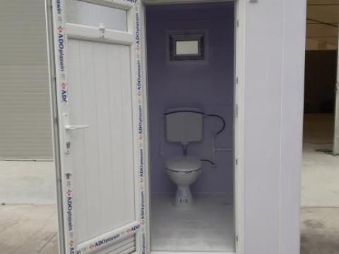 ÚJ Szaniterkonténer, hordozható Zuhanyzó, WC kabin ÚJ Szaniterkonténer, hordozható Zuhanyzó, WC kabin