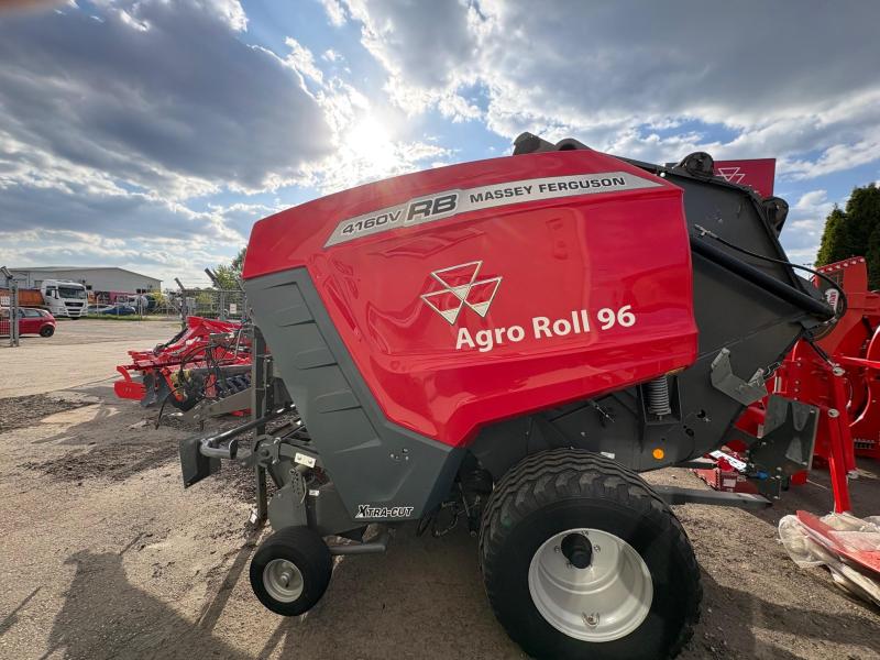 Massey Ferguson RB 4160V Xtra változó kamrás körbálázó, használt, fél év garanciával, ingyenes kiszállítás Massey Ferguson RB 4160V Xtra változó kamrás körbálázó, használt, fél év garanciával, ingyenes kiszállítás