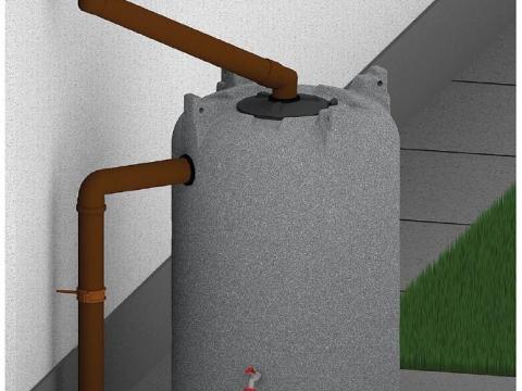 Csapadékvíz gyűjtő 500 L Csapadékvíz gyűjtő 500 L