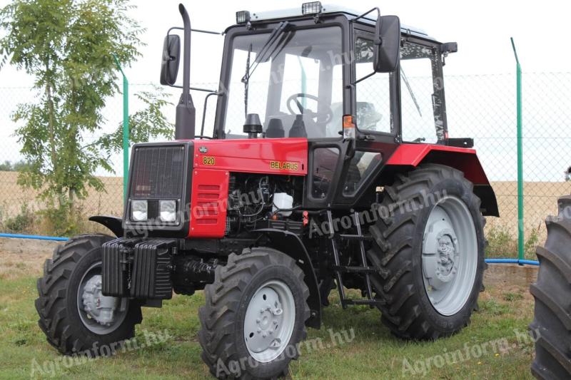 KÉSZLETRŐL MTZ 820 traktor,  az első szerviz AJÁNDÉK