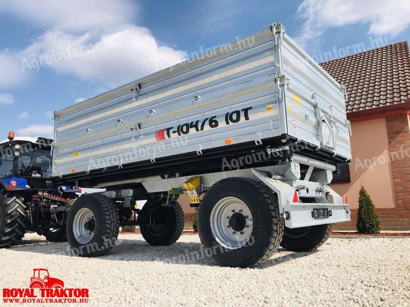 Cynkomet 10T pótkocsi – mezőgazdasági billenős pótkocsi eladó, Royal Traktor kínálatban