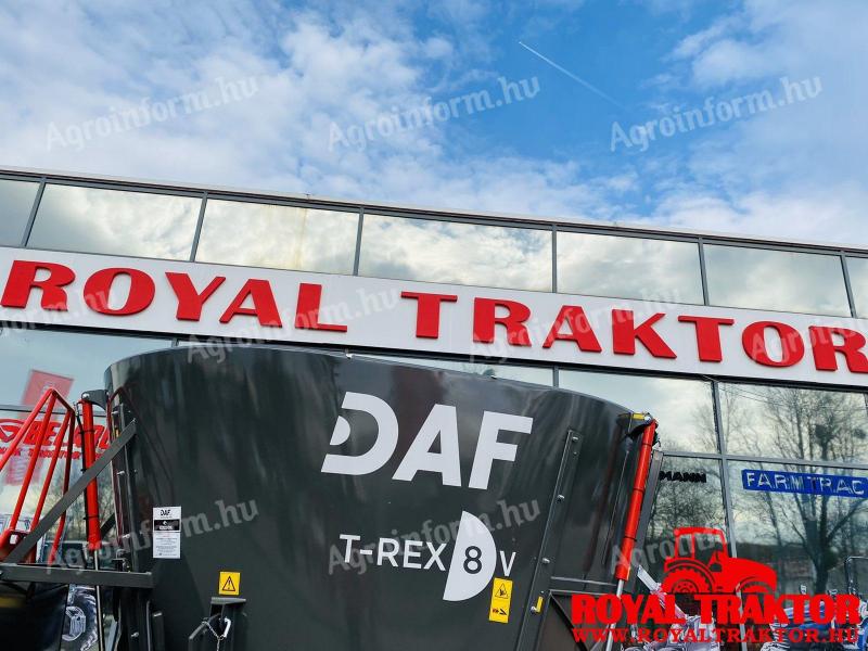 DAF T-REX 8V Takarmánykeverő,  - és Kiosztókocsi