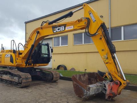 JCB JS260 28 tonnás lánctalpas kotró, garantált 6500 üzemóra