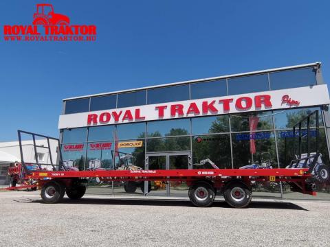 METALFACH / METAL-FACH 11,4 T bálaszállító pótkocsi