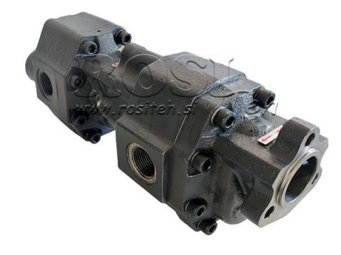 HIDRAULIKUS ÖNTÖTVASS IKER SZIVATTYÚ 60 + 60cc-200 bar HIDRAULIKUS ÖNTÖTVASS IKER SZIVATTYÚ 60 + 60cc-200 bar