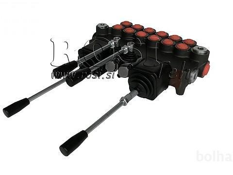 Joystick hidraulika szelep 80 lit áramlás Joystick hidraulika szelep 80 lit áramlás