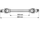 ECO KARDÁN 890mm 30-75 LE STANDARD