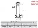 Hidraulikus támasztóláb pótkocsikhoz és egyéb tartozékokhoz