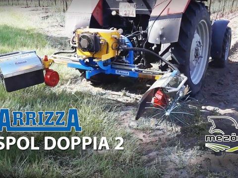 Arrizza Spol Doppia 2 dupla soros törzstisztító gép készlet akció Arrizza Spol Doppia 2 dupla soros törzstisztító gép készlet akció