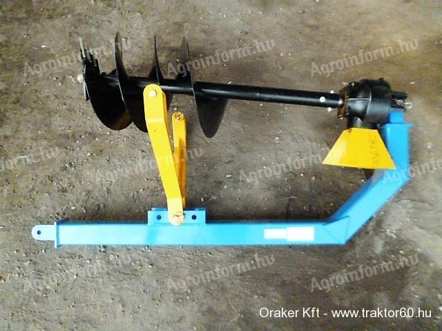 Gödörfúró 460mm-es fúrószár átmérővel,  nyírócsapos kardántengellyel - KDL AGRI PD-460