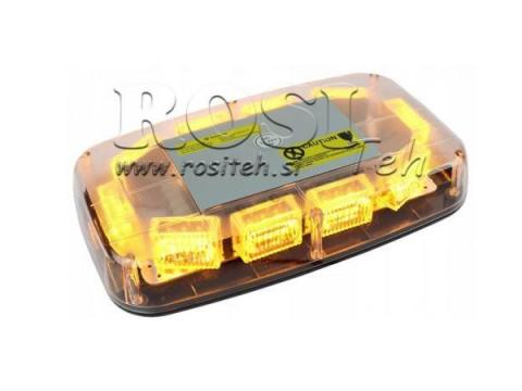 MÁGNESES STROBOSKOPUS FORGÓLÁMPA 20 LED MÁGNESES STROBOSKOPUS FORGÓLÁMPA 20 LED