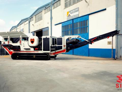 Beyer Evortle CT850 mobil törőgép