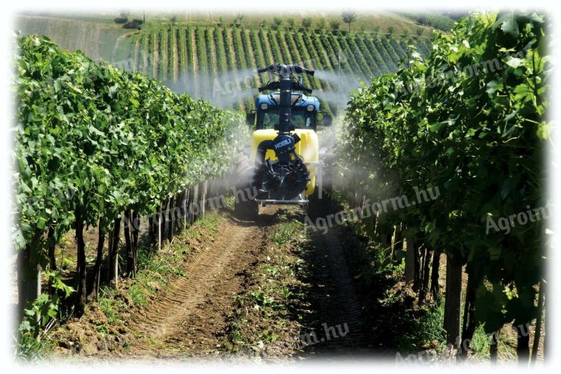 Nobili Ventis 502-1000T elektrosztatikus ültetvénypermetező készletről eladó