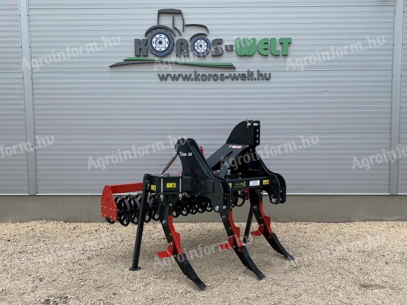 Walder Titan 200/3 közép-mély talajlazító dupla ékgyűrűs hengerekkel, eladó közvetlenül a gyártótól