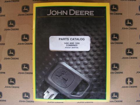 John Deere 1450, 1550 kombájn alkatrész katalógus John Deere 1450, 1550 kombájn alkatrész katalógus