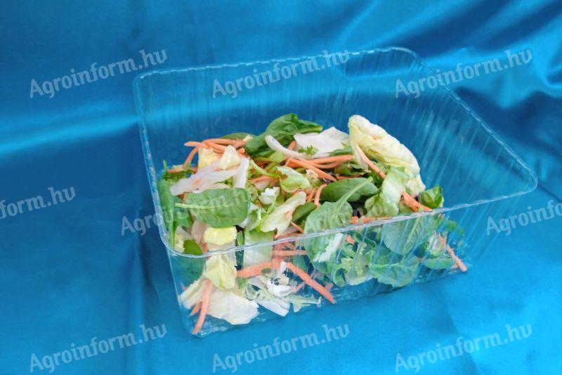 Zöldséges-gyümölcsös műanyag 1 kg-os doboz nagy