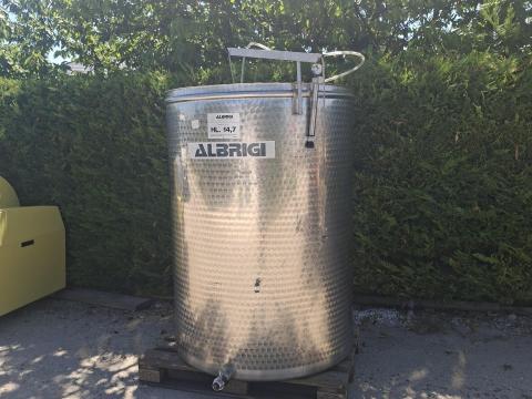 Úszófedeles tartály 1500 l, pumpás