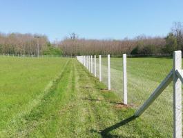 Kerítés építés országosan vadháló drótfonat drótkerítés betonoszlop táblás panel huzal