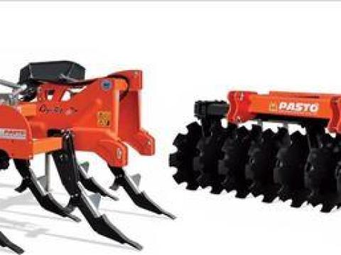 PASTO Rapter 5 DP-F típusú talajlazító,  elmunkáló tárcsasorral