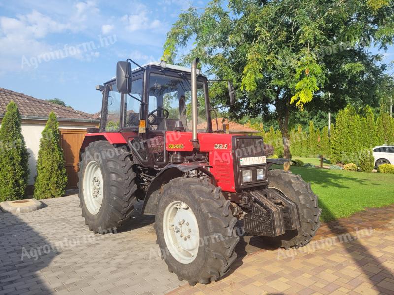 MTZ Belarus 892.2, turbós,  Orbitos,  megkímélt,  azonnal elvihető,  az ár nem áfás
