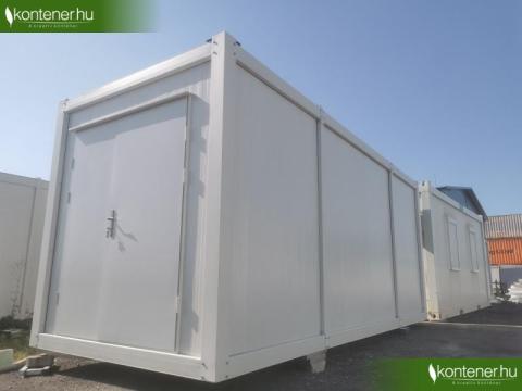 Új 6m hosszú hőszigetelt iroda/raktárkonténer Új 6m hosszú hőszigetelt iroda/raktárkonténer