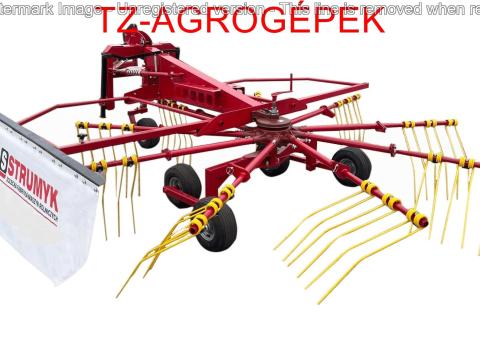 STRUMYK ZK típusú tandemkerekes függesztett rendsodrók, rendkezelők több méretben STRUMYK ZK típusú tandemkerekes függesztett rendsodrók, rendkezelők több méretben