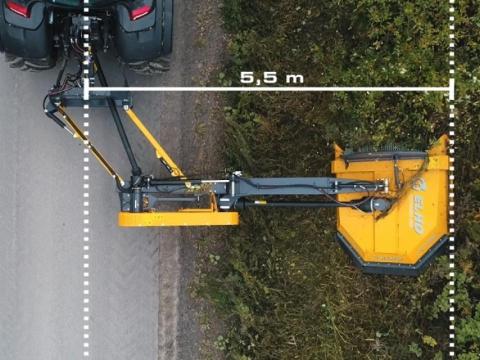 ELHO Tornado 560 láncos rézsűzúzó ELHO Tornado 560 láncos rézsűzúzó