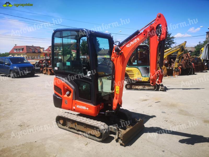 Kubota KX016-4 mini kotrógép eladó