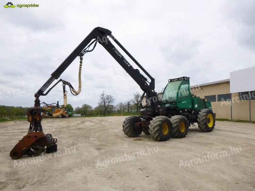 John Deere Timberjack 1270D Harvester fakitermelő gép + John Deere 560 ...