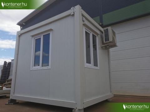 Új 3m hosszú irodakonténer készletről azonnal Új 3m hosszú irodakonténer készletről azonnal