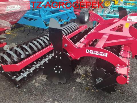 Strumyk Tiger Junior - függesztett rövidtárcsák,  ékgyűrűs hengerrel,  akcióban Strumyk Tiger Junior - függesztett rövidtárcsák,  ékgyűrűs hengerrel,  akcióban