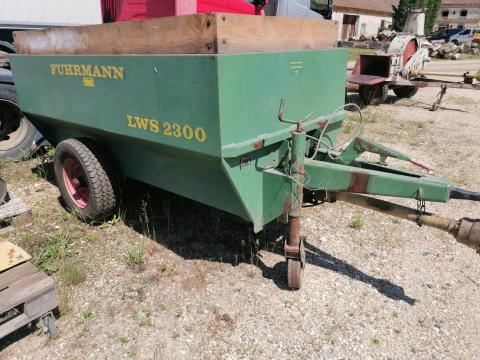Fuhrmann 2300 kg-os szüretelőkocsi,  monopumpával Fuhrmann 2300 kg-os szüretelőkocsi,  monopumpával