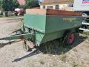 Fuhrmann 2300 kg-os szüretelőkocsi,  monopumpával