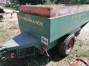 Fuhrmann 2300 kg-os szüretelőkocsi,  monopumpával