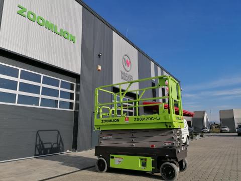 Zoomlion ZS0812DC-Li elektromos ollós emelő Zoomlion ZS0812DC-Li elektromos ollós emelő