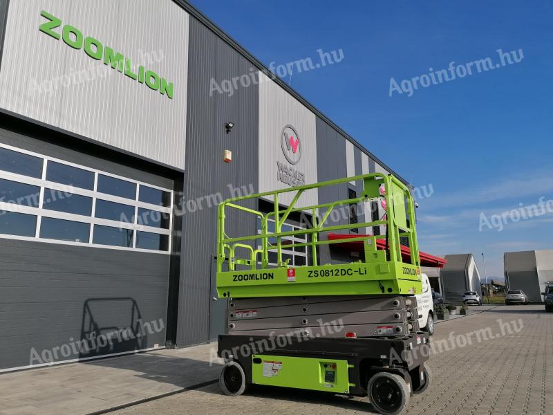 Zoomlion ZS0812DC-Li elektromos ollós emelő