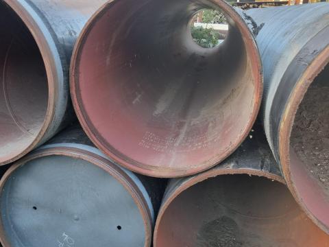 D813x12,5 - 18 mm falvastagságig bontott acélcső 6 méteres szálakban