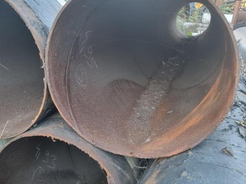 D711x8 - 9mm falvastagságig bontott acélcső 5 méteres szálakban